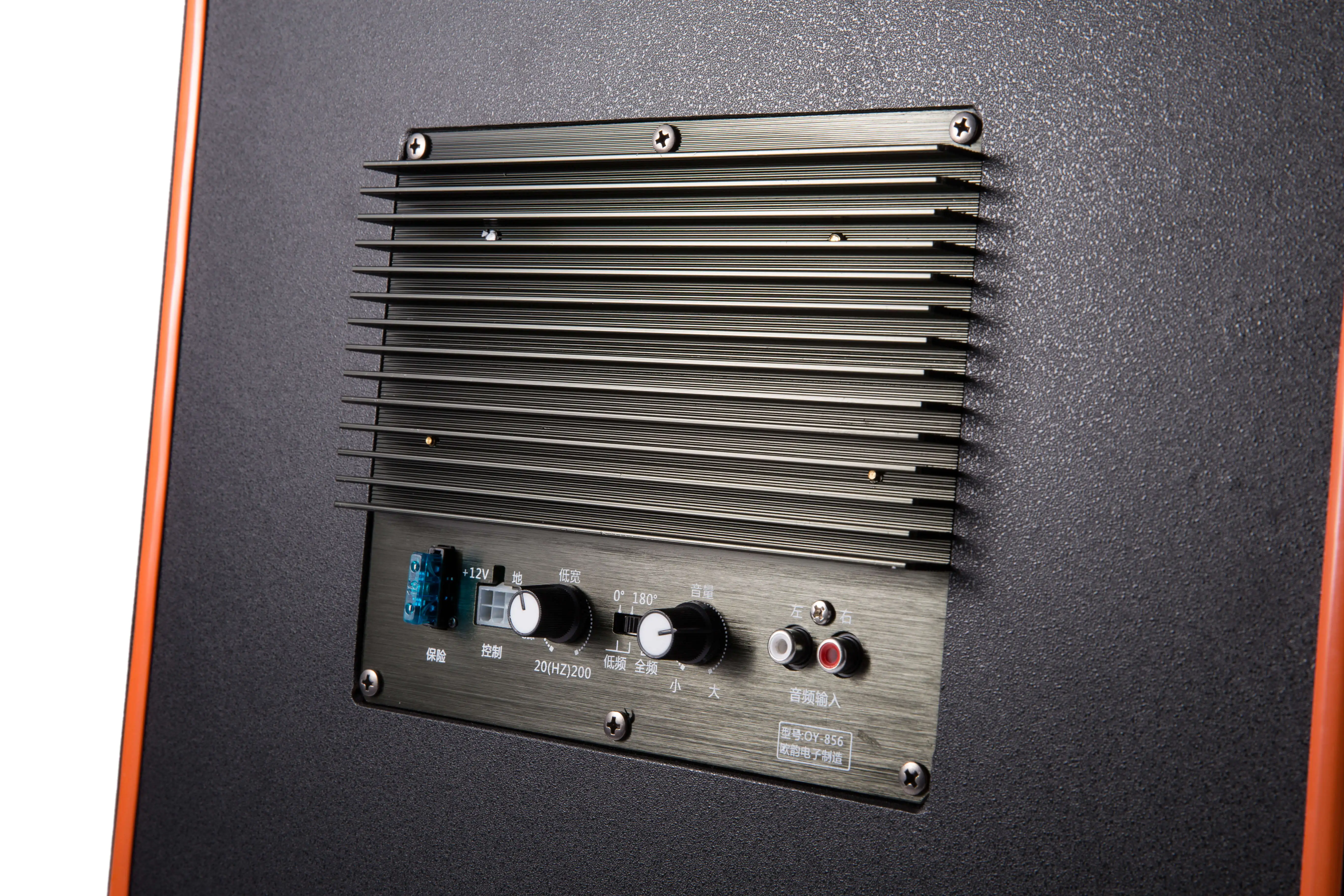OY-B32210 Active 10 inch Car Audio Subwoofer Speaker Subwoofer Box Enclosure With Amplifier - ANKUX.COM