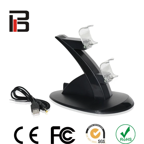 

Charger station for Sony Playstation 4 PS4 controller stand New item, Black