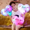 Kawaii Plush Pillow Color Change Led Light Pillow Cute Pillow Soft Stuffed Animals Doll Children Kids Night Light Toy Girl Gifts