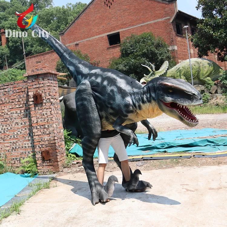 Amusement Park Attractive Realistic Velociraptor Costume - Buy ...