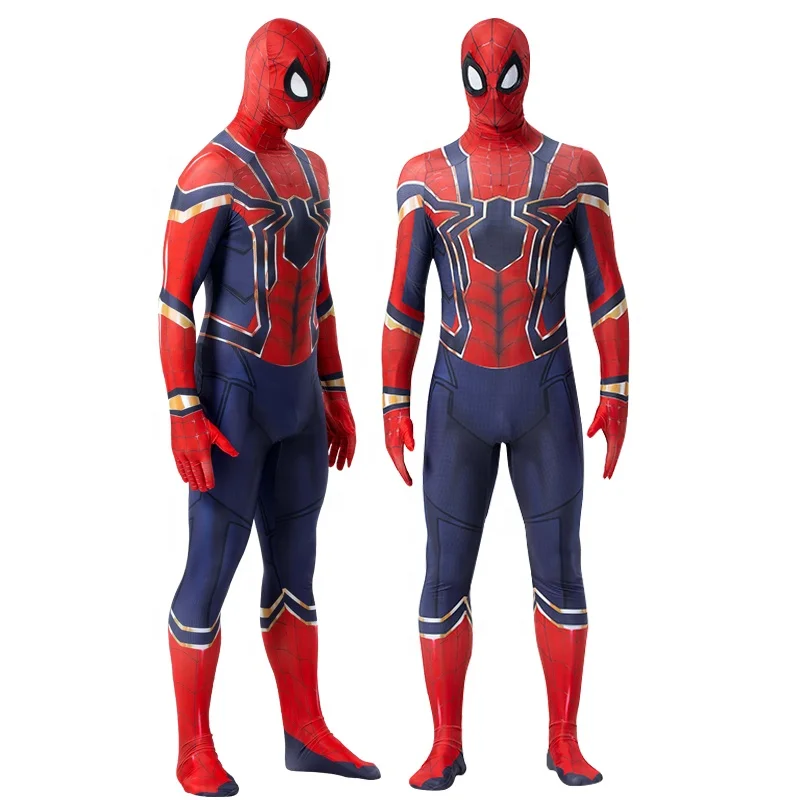 Amazon Hot Selling halloween full body suit Spider man Costume