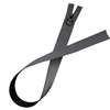Reversible wear close open-end plastic Nylon waterproof zipper for garment bags