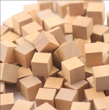 baby wooden cube