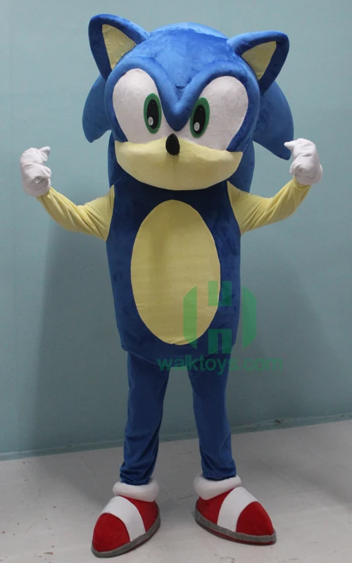 Realistic Custom Sonic The Hedgehog Mascot Costume - Buy Sonic Costume ...