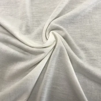 100% merino wool fabric single jersey 