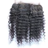 Brazilian Virgin Hair cheaper Deep Wave 360 Frontal Piece