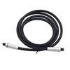 High Quality Serie Black Aluminum 1.5m Toslink Digital Fiber Optical Audio Cable Patch Cord for av device