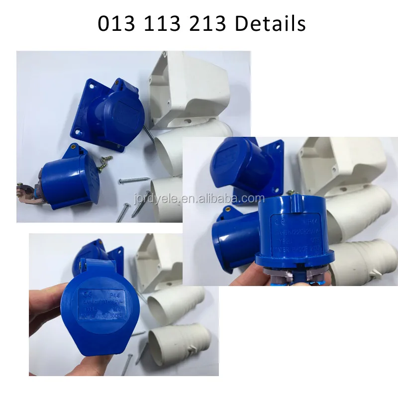 Single Phase Female Industrial Plug Socket 220v 16a Buy Industrial