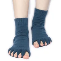 

Unisex Pedicure Socks Foot Massage Toe Separator Pain Relief SPA Yoga Sleeping Health Foot Care Relaxing Compression Socks