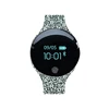 Round design message pushing fitness tracker running model with smart phone connection OEM smart watch bracelet