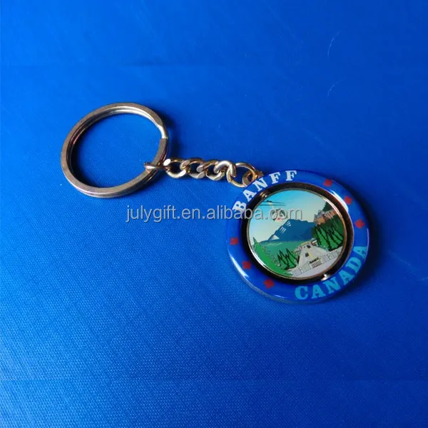 
custom design shape metal keychain 