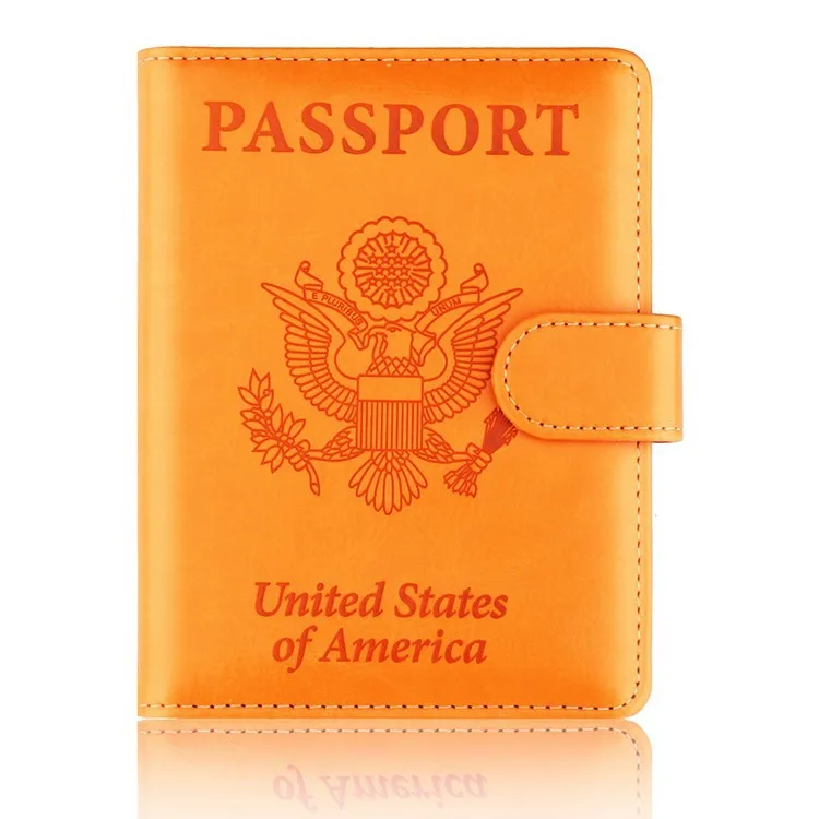 Caja de Tarjeta de crédito y Pasaporte Caja de Bloqueo RFID antirrobo Caja de Tarjeta de crédito Cubierta Protectora de Tarjeta de crédito Caja de Pasaporte