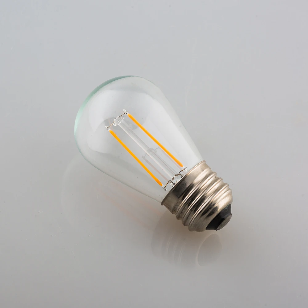 s14 led string light replace incandescent bulb 130V 11W e26