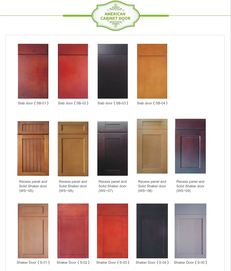 High-quality wood cabinets wholesale Supply