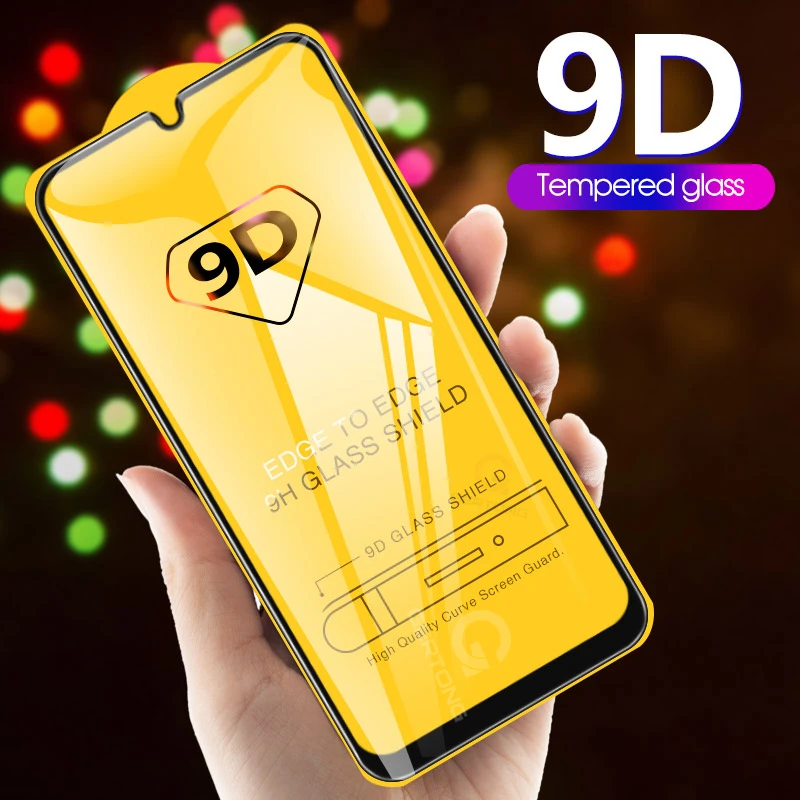 9D Full Cover Tempered Glass For Huawei P20 Pro Lite Screen Protector For Huawei P Smart for Honor 8X Protective Glass