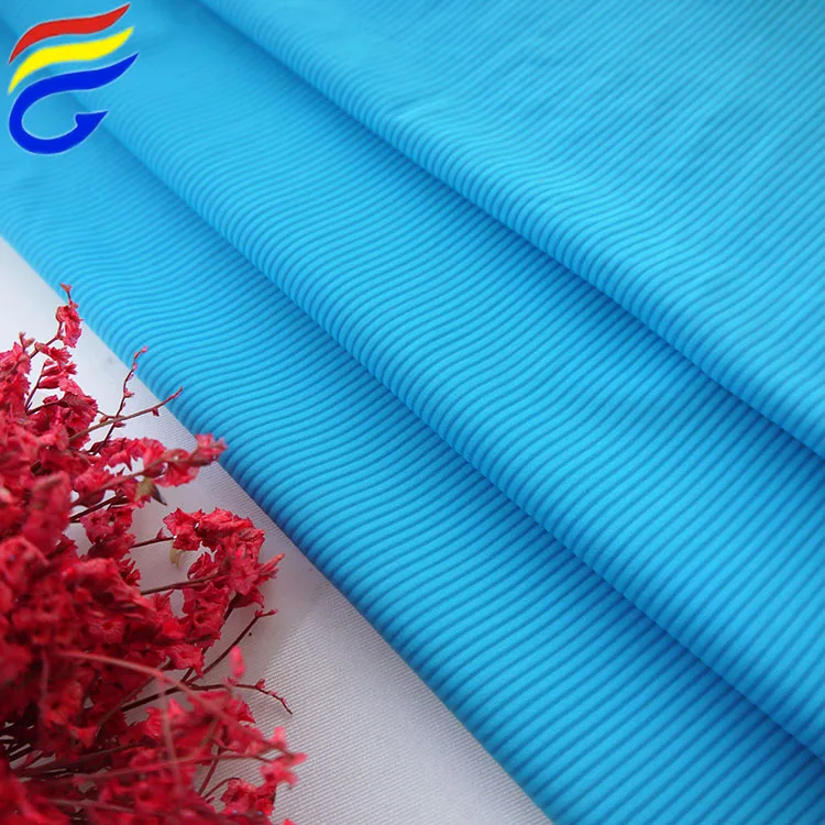 Wholesale 87/13 Polyamide Elastane Stripe Underwear Shirting Fabric