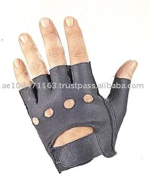 gloves with finger holes