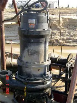 pump for small dredge