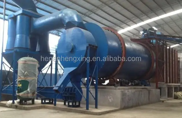 Silica Sand Three Cylinder Rotary Drum Drying Dryer Machine