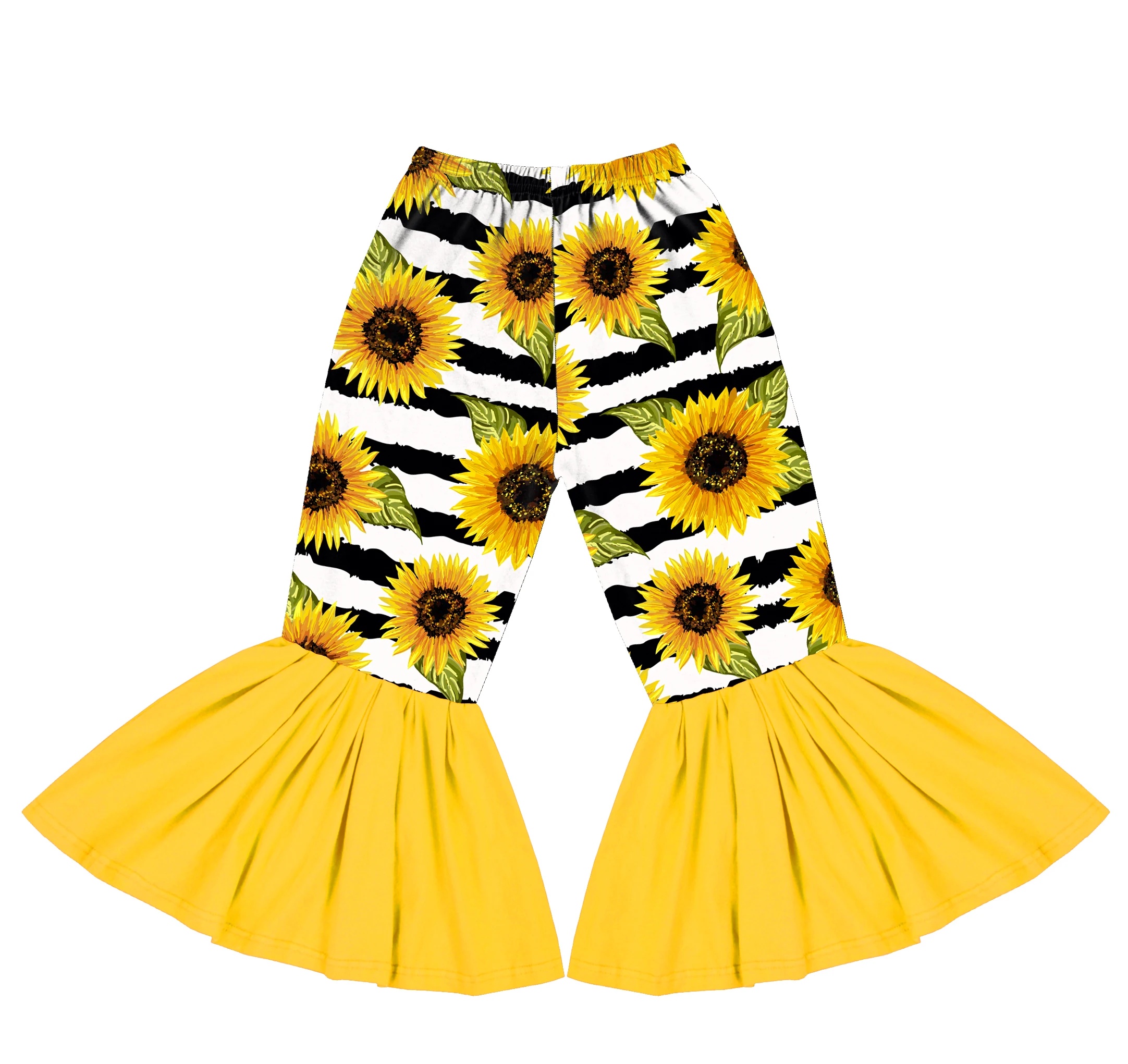 ruffle bell bottom pants baby