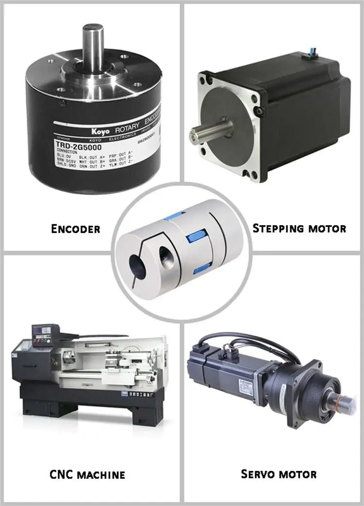 Flexible Spider Jaw Coupling High Torque For Mask Machine Shaft