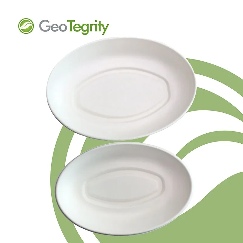 26oz Oval Bowl Compostable Bagasse Pulp Salad Bowl Burrito Bowls Buy