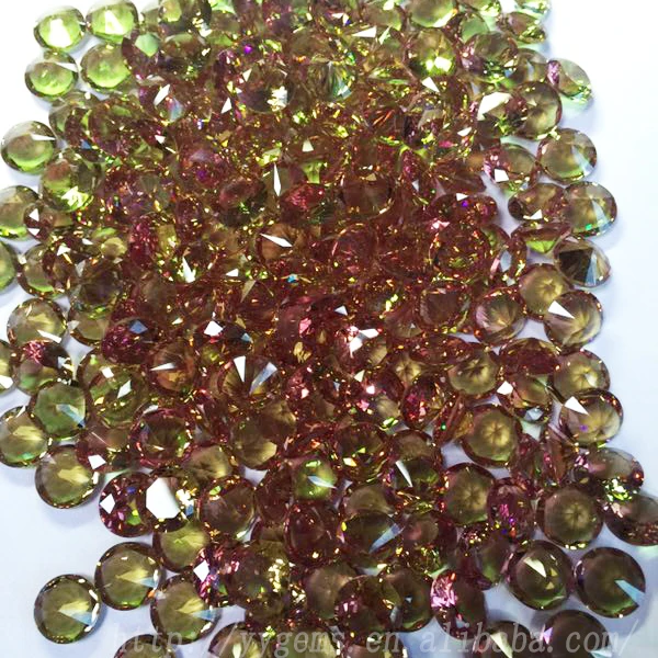 Perfect Color Changed Oval Glass Gems Fake Gems Wholesale For Jewelry