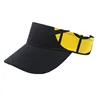 Wholesale cheap custom printed no minimum solid color cotton visors