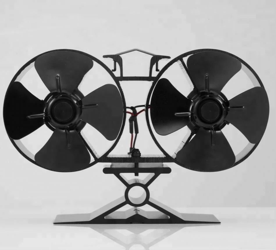 Ecofan Kachel Fan Haard Kleine Fans Warmte Aangedreven Houtkachel Fan voor Verspreidt Hot Lucht Rond De Kamer