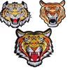 Factory Direct Large Size Tiger Embroidery Heat Press Patch Wholesale