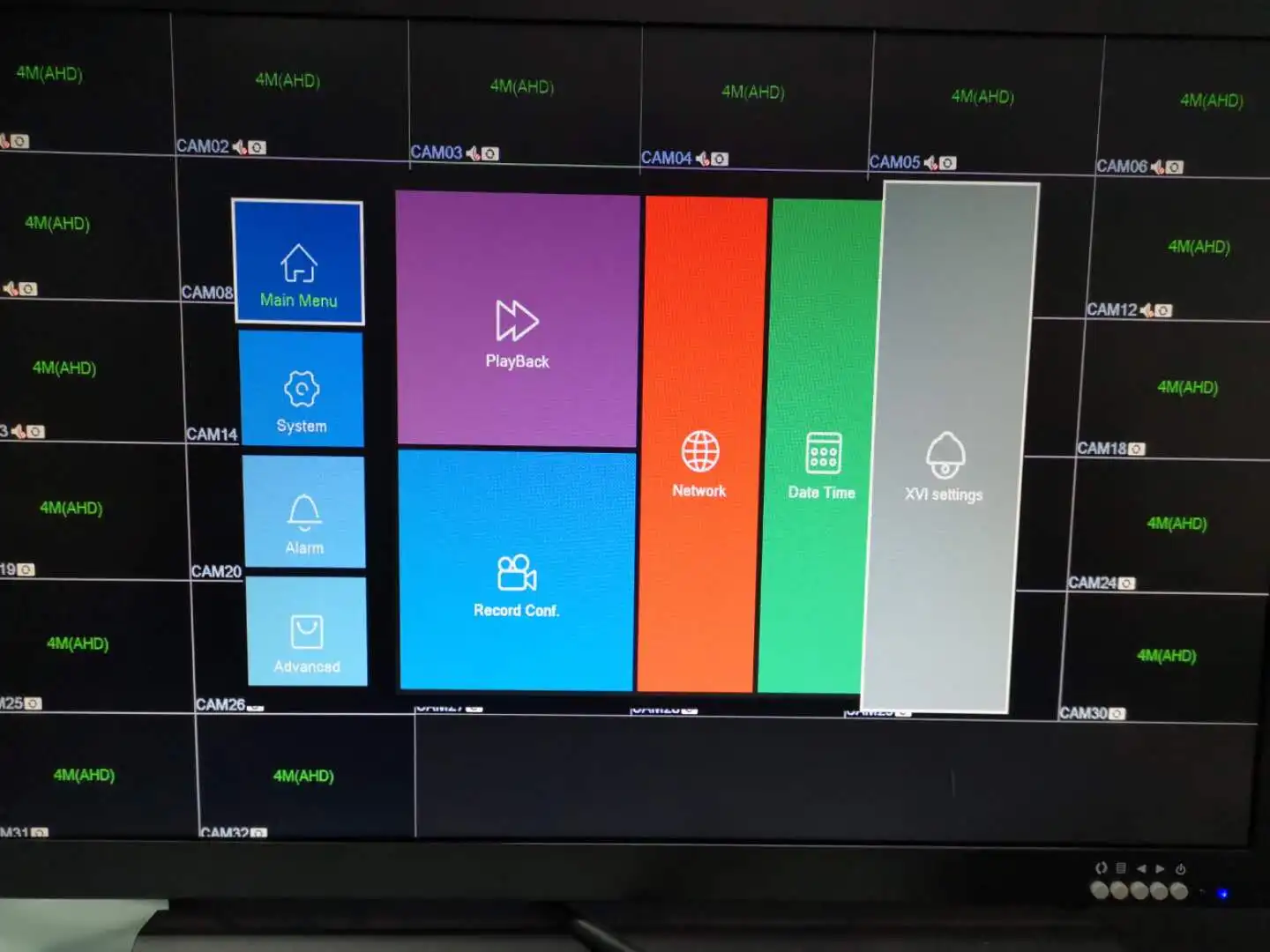 H.265 Dvr 32 Channel Support Ahd Bnc Input Xm Mainboard Vms Software Xmeye Mobile Apps Remote