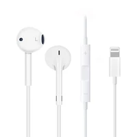 

Wired stereo Earphone For lightning Cable Wired control in Ear Bluetooth Headset for iphone 7 8 Plus for iphone X XS max