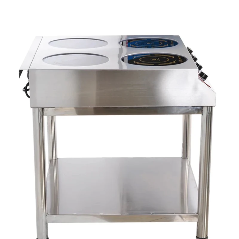 220v 3500w Stainless Electrical Kitchen Equipment Fast Food Commercial