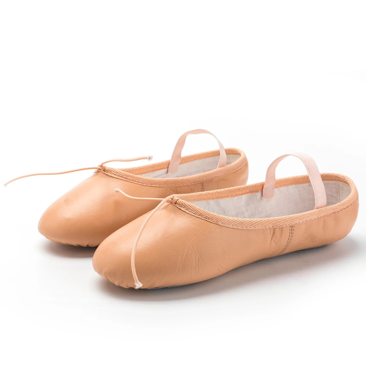 Orange Professional Ballet Shoes Children Ballerina Flat Shoes Ballet