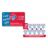 PVC Plastic Fundraising Cards Printing