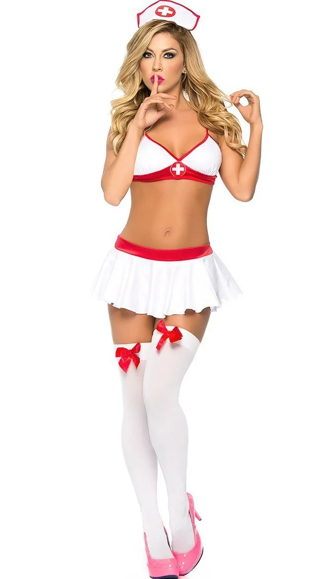 Hot Sexy Nurse Uniform For Sexy Lingerie Cosplaynurse Uniform Set With Sexy Stocking Buy Hot 1947