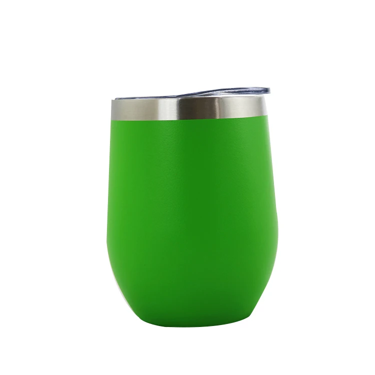 

Hot Selling 12Oz BPA Free Stainless Steel Wine Tumbler With Lid, As the picture