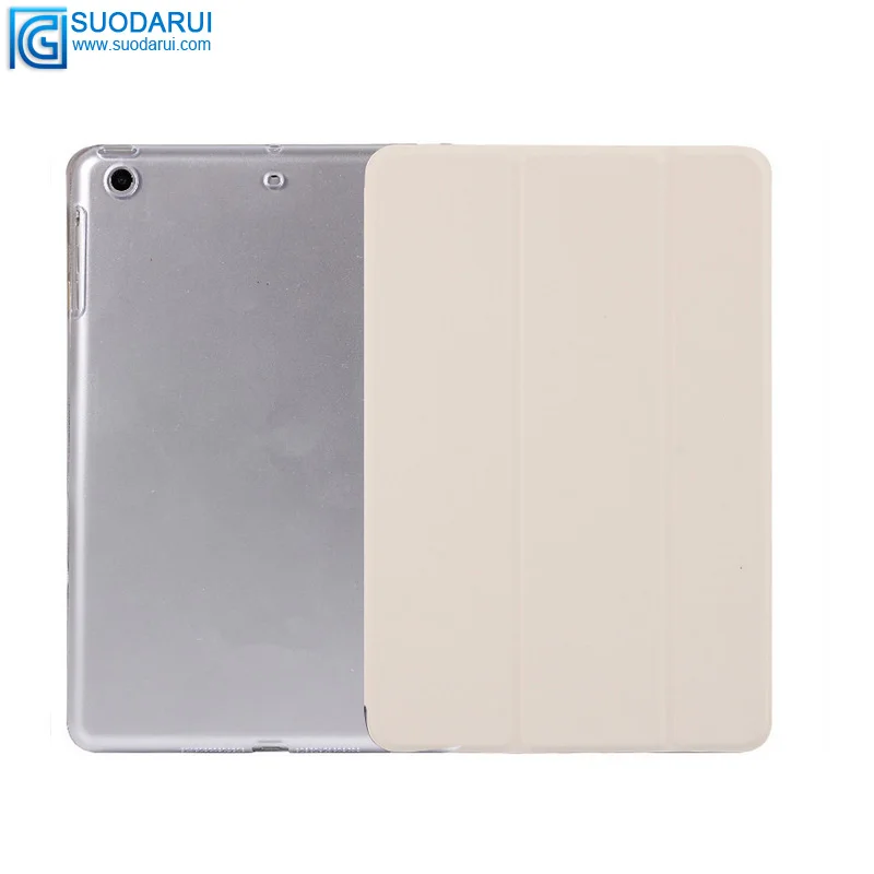 Tri-fold Smart sleep & wakeup Cover for apple ipad Pro 10.5 flip leather case with Back stand cover
