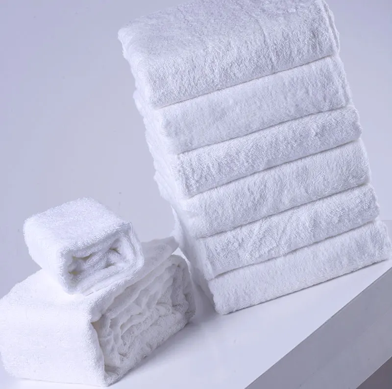 

100% organic cotton large white bath towel for luxury hotel and resort