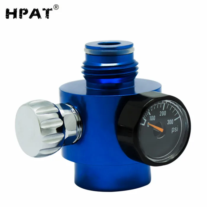 Paintball Réservoir Cylindre Régulateur Réglable Pression 0-3000psi 0.825-14NGO 