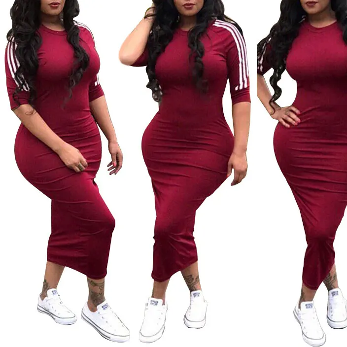 

80306-MX34 Fashion attractive african kitenge dress designs plus size maxi sexy bodycon dress