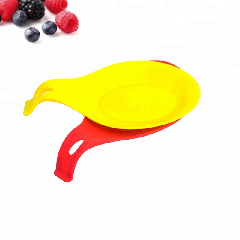 100 Food Grade Kitchen Gadgets Cooking Tools Silicone Spoon Rest