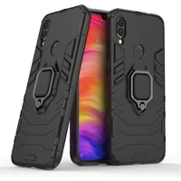 

Ring Holder Bracket Magnet Armor Case For Xiaomi Redmi Note 7