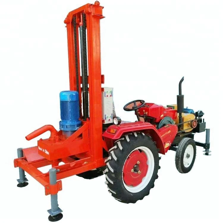 150m Deep Hydraulic Borewell Borehole Rig Bore Water Well Drilling