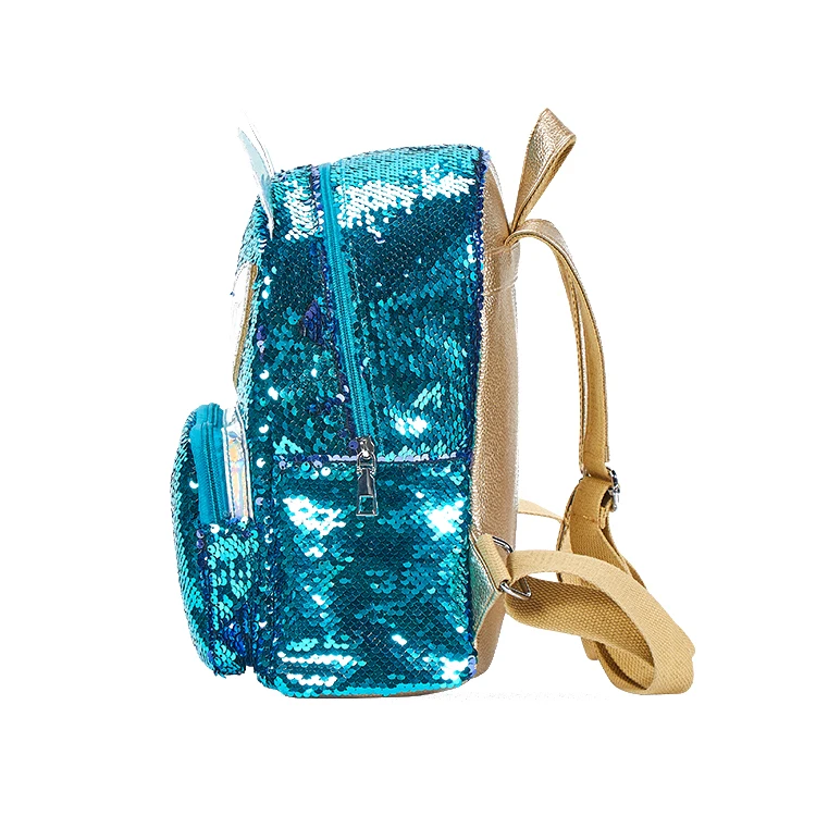 owl flip sequin backpack