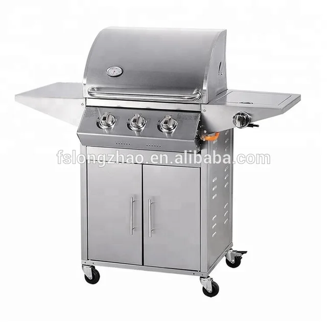 5 Branders Rvs Bbq Grills Gas Outdoor Beefmaster Bbq Grill Ce Goedkeuring,Sus201 Rvs Brander,Ronde Kap 5 Brander Weber