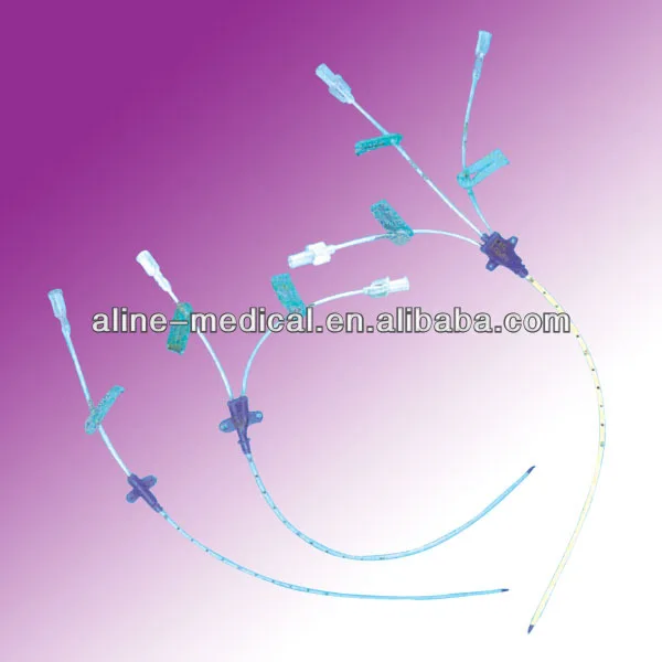 CE ISO Approved Disposable Single/Double/Triple Dialysis Catheter