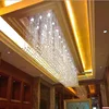 Customized big square crystal ball chandeliers luxury crystal chandelier lighting