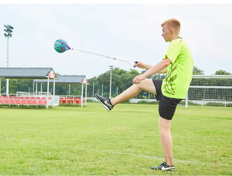 Handle Solo Soccer Kick Trainer With New Ball Locked Net Design Soccer