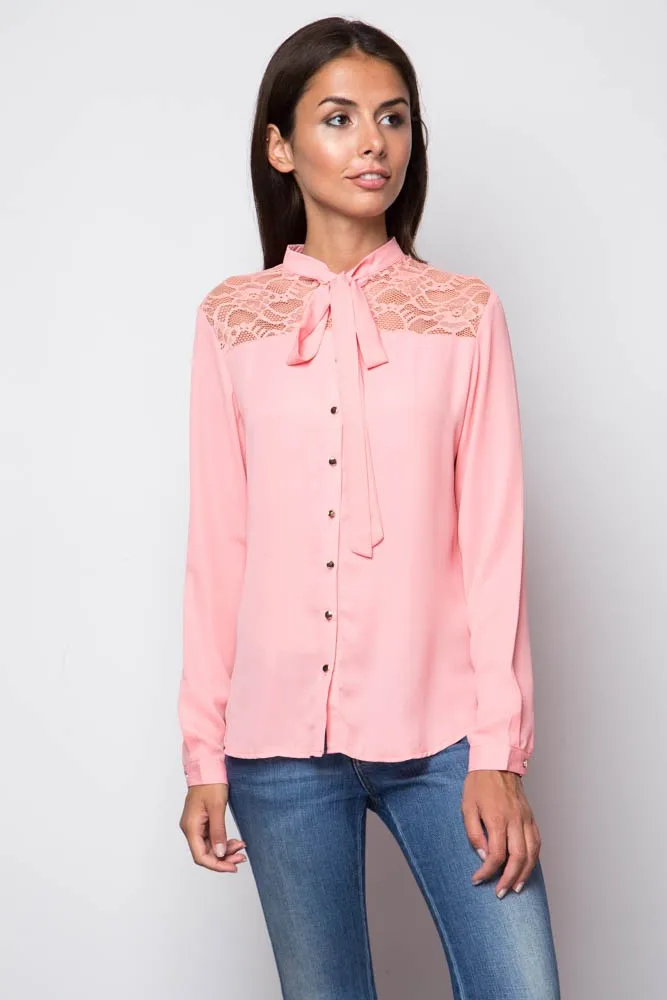 classic fashion women career chiffon blouse for autumn winters